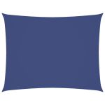 Parasolar, albastru, 3x4 m, țesătură oxford, dreptunghiular GartenMobel Dekor