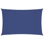 Parasolar, albastru, 4x7 m, țesătură oxford, dreptunghiular GartenMobel Dekor