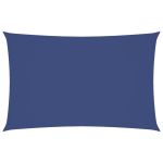 Parasolar, albastru, 4x7 m, țesătură oxford, dreptunghiular GartenMobel Dekor