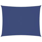 Parasolar, albastru, 6x8 m, țesătură oxford, dreptunghiular GartenMobel Dekor