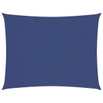 Parasolar, albastru, 6x8 m, țesătură oxford, dreptunghiular GartenMobel Dekor