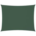 Parasolar, verde închis, 3x4 m, țesătură oxford, dreptunghiular GartenMobel Dekor