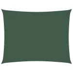 Parasolar, verde închis, 3x4 m, țesătură oxford, dreptunghiular GartenMobel Dekor