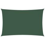 Parasolar, verde închis, 4x7 m, țesătură oxford, dreptunghiular GartenMobel Dekor
