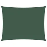 Parasolar, verde, 2,5x3,5 m, țesătură oxford, dreptunghiular GartenMobel Dekor