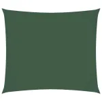 Parasolar verde închis 2,5x3 m țesătură oxford dreptunghiular GartenMobel Dekor