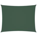 Parasolar verde închis 2,5x4 m țesătură oxford dreptunghiular GartenMobel Dekor