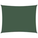 Parasolar verde închis 2x3,5 m țesătură oxford dreptunghiular GartenMobel Dekor