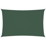 Parasolar verde închis 2x4,5 m țesătură oxford dreptunghiular GartenMobel Dekor