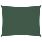 Parasolar verde închis 3,5x4,5m țesătură oxford dreptunghiular GartenMobel Dekor