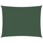 Parasolar verde închis 3,5x4,5m țesătură oxford dreptunghiular GartenMobel Dekor