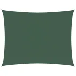 Parasolar verde închis 3x4,5 m țesătură oxford dreptunghiular GartenMobel Dekor