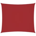 Pânză parasolar, roșu, 2,5x3 m, țesătură oxford, dreptunghiular GartenMobel Dekor