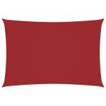 Pânză parasolar, roșu, 3x6 m, țesătură oxford, dreptunghiular GartenMobel Dekor