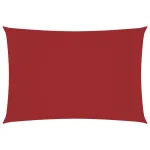 Pânză parasolar, roșu, 3x6 m, țesătură oxford, dreptunghiular GartenMobel Dekor