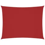 Pânză parasolar, roșu, 4x6 m, țesătură oxford, dreptunghiular GartenMobel Dekor