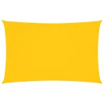Pânză parasolar galben 2,5x5 m țesătură oxford dreptunghiular GartenMobel Dekor