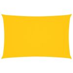 Pânză parasolar galben 2,5x5 m țesătură oxford dreptunghiular GartenMobel Dekor