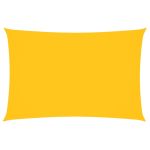 Parasolar, galben, 2x4 m, țesătură oxford, dreptunghiular GartenMobel Dekor