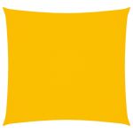 Parasolar, galben, 4x4 m, țesătură oxford, pătrat GartenMobel Dekor