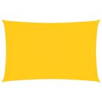 Parasolar, galben, 4x7 m, țesătură oxford, dreptunghiular GartenMobel Dekor