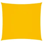 Parasolar, galben, 5x5 m, țesătură oxford, pătrat GartenMobel Dekor