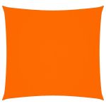 Parasolar, portocaliu, 2,5x2,5 m, țesătură oxford, pătrat GartenMobel Dekor