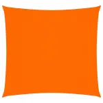Parasolar, portocaliu, 2,5x2,5 m, țesătură oxford, pătrat GartenMobel Dekor