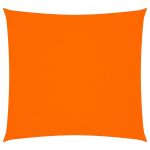 Parasolar, portocaliu, 3,6x3,6 m, țesătură oxford, pătrat GartenMobel Dekor