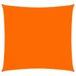 Parasolar, portocaliu, 3x3 m, țesătură oxford, pătrat GartenMobel Dekor
