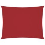 Parasolar, roșu, 2,5x3,5 m, țesătură oxford, dreptunghiular GartenMobel Dekor