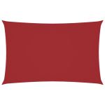 Parasolar, roșu, 2x5 m, țesătură oxford, dreptunghiular GartenMobel Dekor