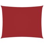 Parasolar, roșu, 3,5x4,5 m, țesătură oxford, dreptunghiular GartenMobel Dekor