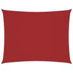 Parasolar, roșu, 3,5x5 m, țesătură oxford, dreptunghiular GartenMobel Dekor