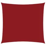 Parasolar, roșu, 3x3 m, țesătură oxford, pătrat GartenMobel Dekor