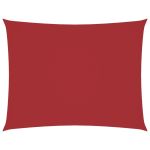 Parasolar, roșu, 3x4,5 m, țesătură oxford, dreptunghiular GartenMobel Dekor