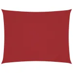 Parasolar, roșu, 3x4 m, țesătură oxford, dreptunghiular GartenMobel Dekor