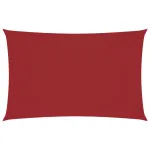 Parasolar, roșu, 5x8 m, țesătură oxford, dreptunghiular GartenMobel Dekor