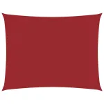 Parasolar, roșu, 6x8 m, țesătură oxford, dreptunghiular GartenMobel Dekor