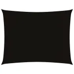 Pânză parasolar, negru, 2x3 m, țesătură oxford, dreptunghiular GartenMobel Dekor