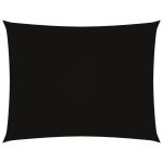 Pânză parasolar, negru, 3x4,5 m, țesătură oxford dreptunghiular GartenMobel Dekor