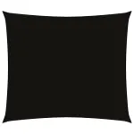 Parasolar, negru, 2,5x3 m, țesătură oxford, dreptunghiular GartenMobel Dekor