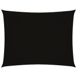 Parasolar, negru, 2,5x4 m, țesătură oxford, dreptunghiular GartenMobel Dekor