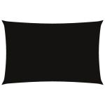 Parasolar, negru, 2,5x5 m, țesătură oxford, dreptunghiular GartenMobel Dekor