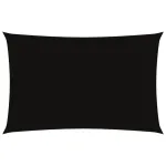 Parasolar, negru, 2,5x5 m, țesătură oxford, dreptunghiular GartenMobel Dekor