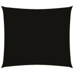 Parasolar, negru, 2x2,5 m, țesătură oxford, dreptunghiular GartenMobel Dekor