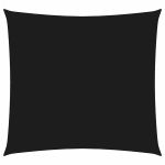 Parasolar, negru, 2x2 m, țesătură oxford, pătrat GartenMobel Dekor