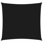Parasolar, negru, 2x2 m, țesătură oxford, pătrat GartenMobel Dekor