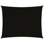 Parasolar, negru, 2x3,5 m, țesătură oxford, dreptunghiular GartenMobel Dekor