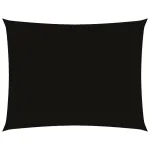 Parasolar, negru, 2x3,5 m, țesătură oxford, dreptunghiular GartenMobel Dekor
